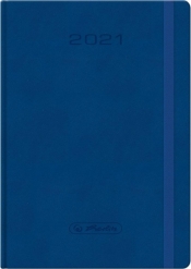 Kalendarz 2021 A5 Flex - niebieski