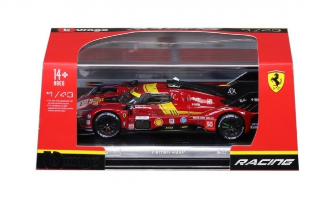 <img src='https://webimage.pl/pics/186/3/d4893993363186.jpg' style='height:440px' /> Ferrari Racing (With Plastic Stand&Hard Case) 1:43