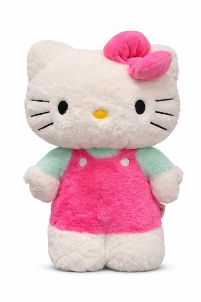 <img src='https://webimage.pl/pics/186/3/d8721246993186.jpg' style='height:440px' /> Hello Kitty Fluffy Plusz Jasny Róż 40cm