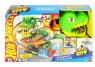  Hot Wheels City Zakręcony tor Remiza T-Rexa