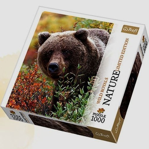Puzzle 1000 Grizzly Alaska USA Nature Limited Edition Wild Royals (10518)