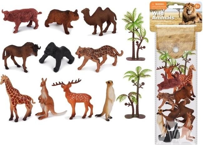 Zestaw zwierząt dzikich