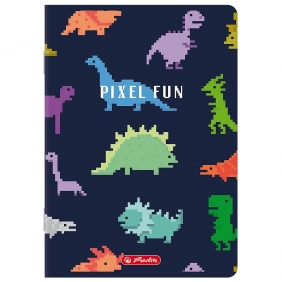 Zeszyt Herlitz A5/16k linia podwójna kolorowa, 1 szt