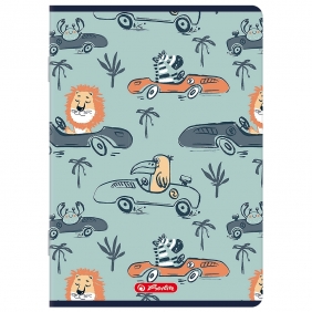 Zeszyt Herlitz A5/16k linia podwójna kolorowa, 1 szt