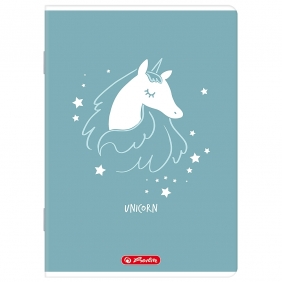 Zeszyt Herlitz A5/16k linia podwójna kolorowa, 1 szt