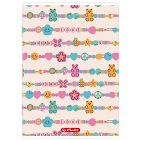 Zeszyt Herlitz A5/16k linia podwójna kolorowa, 1 szt