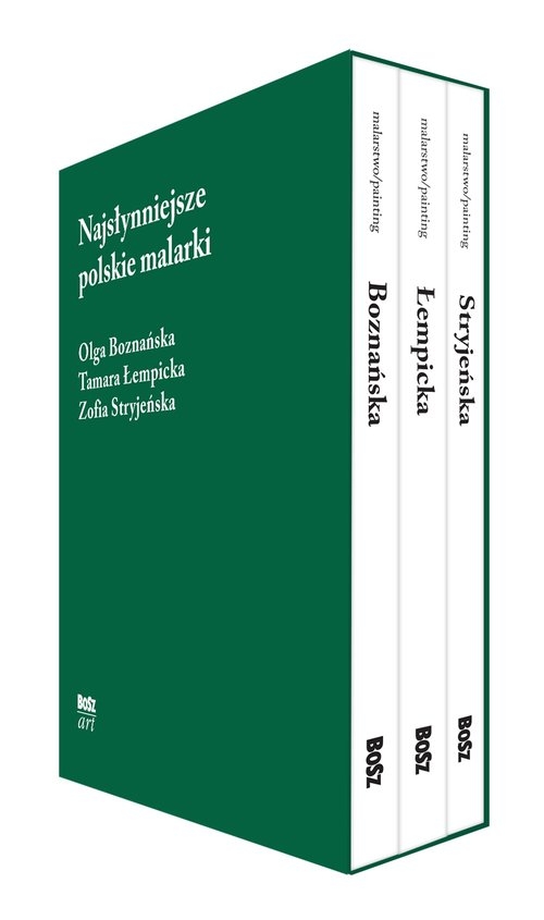 Najsłynniejsze polskie malarki Zestaw miniaturowych albumów w etui