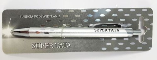 Świet(L)ny Długopis - Super Tata