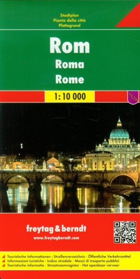 Rzym Plan miasta 1:10 000