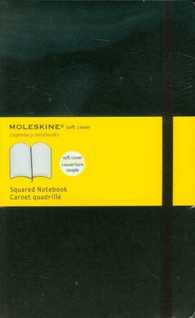 Notes duży Moleskine w kratkę