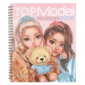 Kolorowanka Team Teddy Top Model z pluszową aplikacją Misia 13210A6+