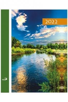 Kalendarz 2022 B7 Kolorowy rzeka
