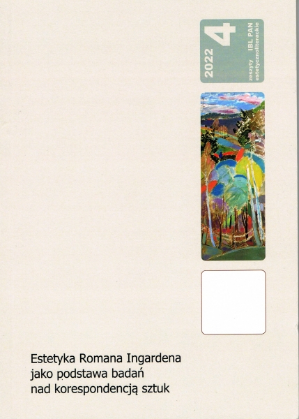 Estetyka Romana Ingardena jako podstawa badań nad korespondencją sztuk