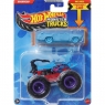 Hot Wheels Monster Trucks Pojazd 1:64 + auto JCG30