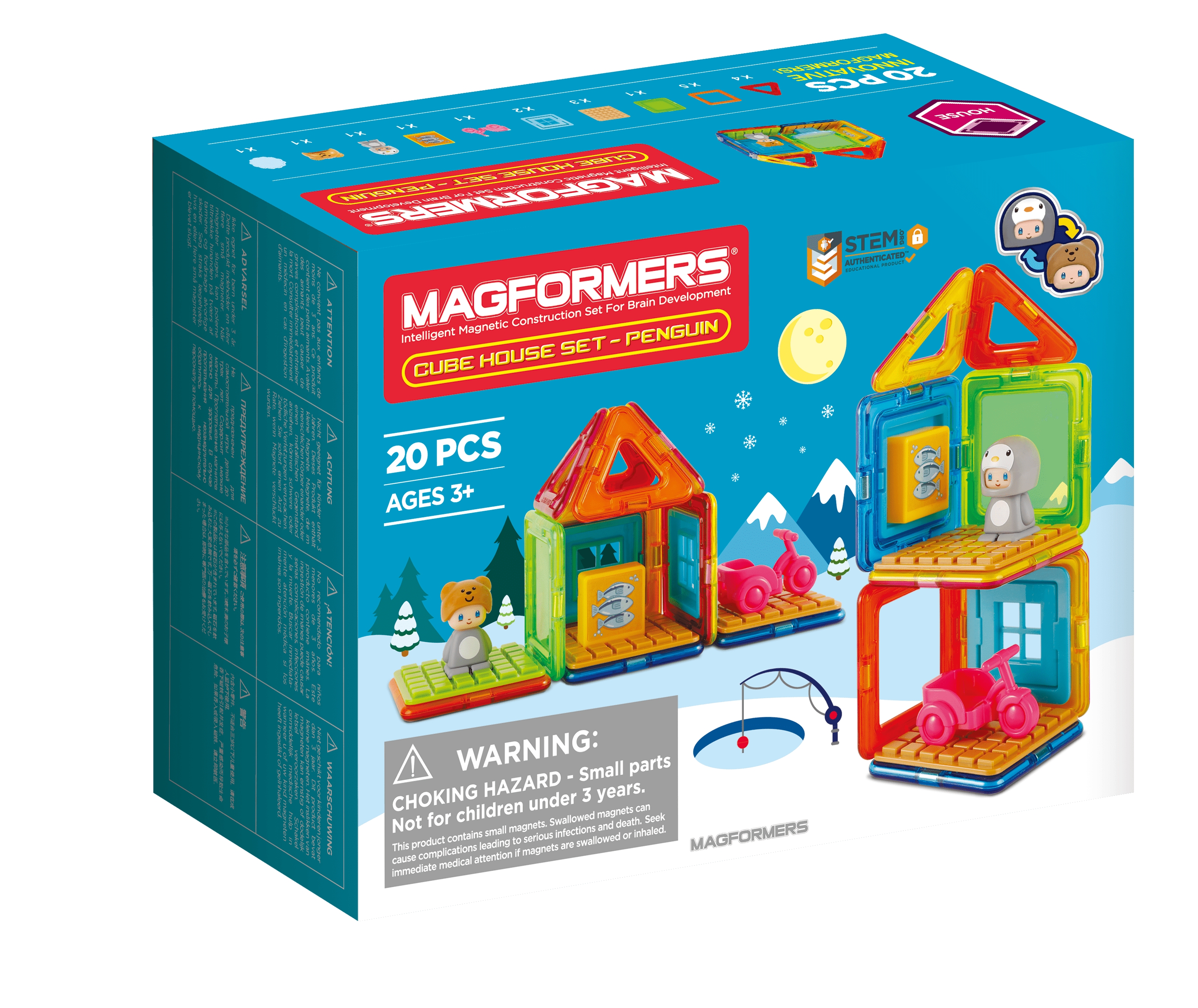 Magformers Cube House Pingwin