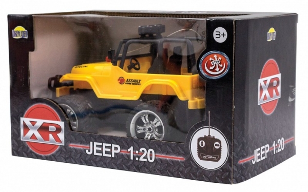 Samochód Jeep 1:20 na radio, pakiet (02418)