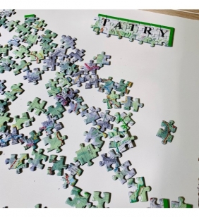 Puzzle 1000: Tatry - mapa turystyczna 1:50 000