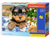 Puzzle Puppy-on-a-Picnic 300 (B-030187)