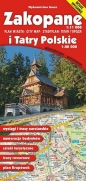 Zakopane i Tatry Polskie. Mapa turystyczna w skali 1:40 000 - Opracowanie zbiorowe