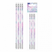 Ołówek z gumką HB Mermaid 4szt