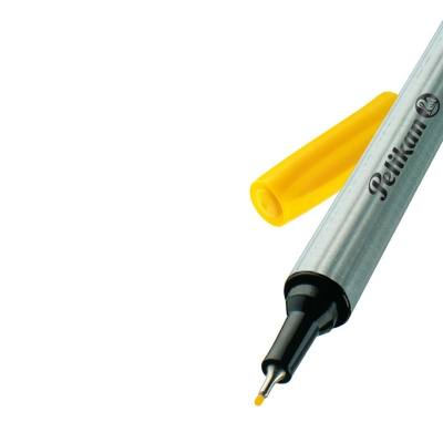 Cienkopis FineLiner 96 0,4mm Pelikan - żółty (943183)