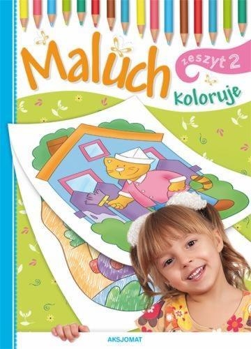 Maluch koloruje zeszyt 2