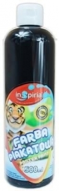 Farba plakatowa czarna 500ml