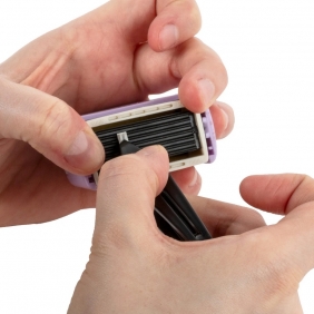 Stempel do tkanin z literkami Kidea