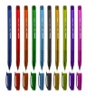  Długopisy Fast Note 1,0mm mix 10 kolorów TOMA