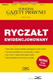 Ryczałt ewidencjonowany Podatki 3/2019 - Opracowanie zbiorowe