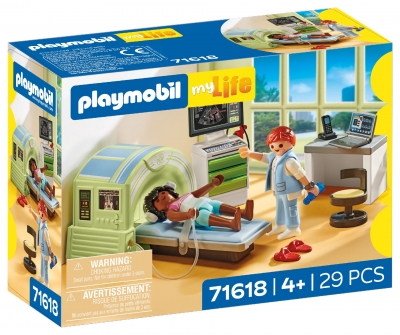 <img src='https://webimage.pl/pics/187/6/d4008789716187.jpg' style='height:440px' /> Playmobil Pacjent podczas rezonansu magnetycznego 71618
