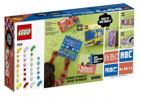 LEGO DOTS 41950, Rozmaitości DOTS - literki