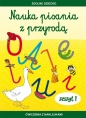 Nauka pisania z przyrodą. Zeszyt 1. Ćwiczenia z naklejkami - Jadwiga Dębowiak