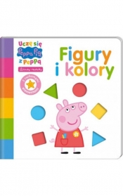 Peppa Pig. Uczę się z Peppą. Część 1. Figury i kolory