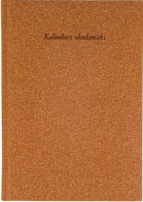 Kalendarz akademicki A5 2020/2021 Natura - Brąz