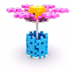 Klocki Meli Basic Constructor Pink 600 el. (50070)