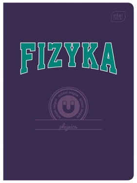 Zeszyt A5/60k kratka Hybrid FSC - Fizyka, 1 szt