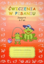 Ćwiczenia w pisaniu Zeszyt 4 6-7 lat - Beata Guzowska