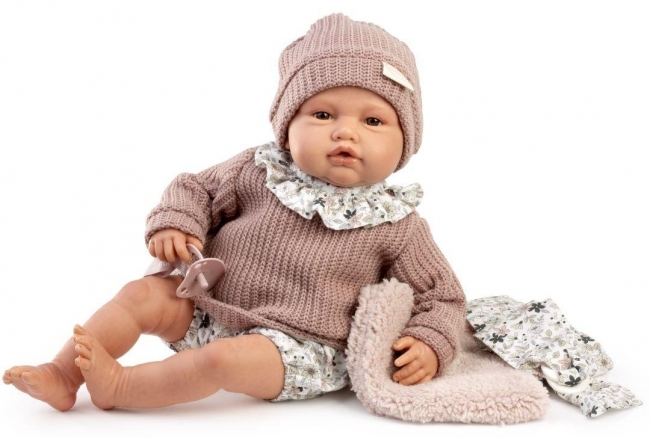Kolekcjonerska lalka hiszpańska Reborn Baby 50cm