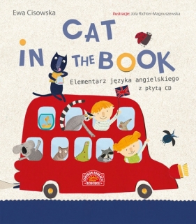 Cat in the Book Elementarz języka angielskiego z płytą CD - Cisowska Ewa