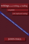 Essays on Performance Writing, Poetics and Poetry, Vol. 2 Writings Towards Hall John
