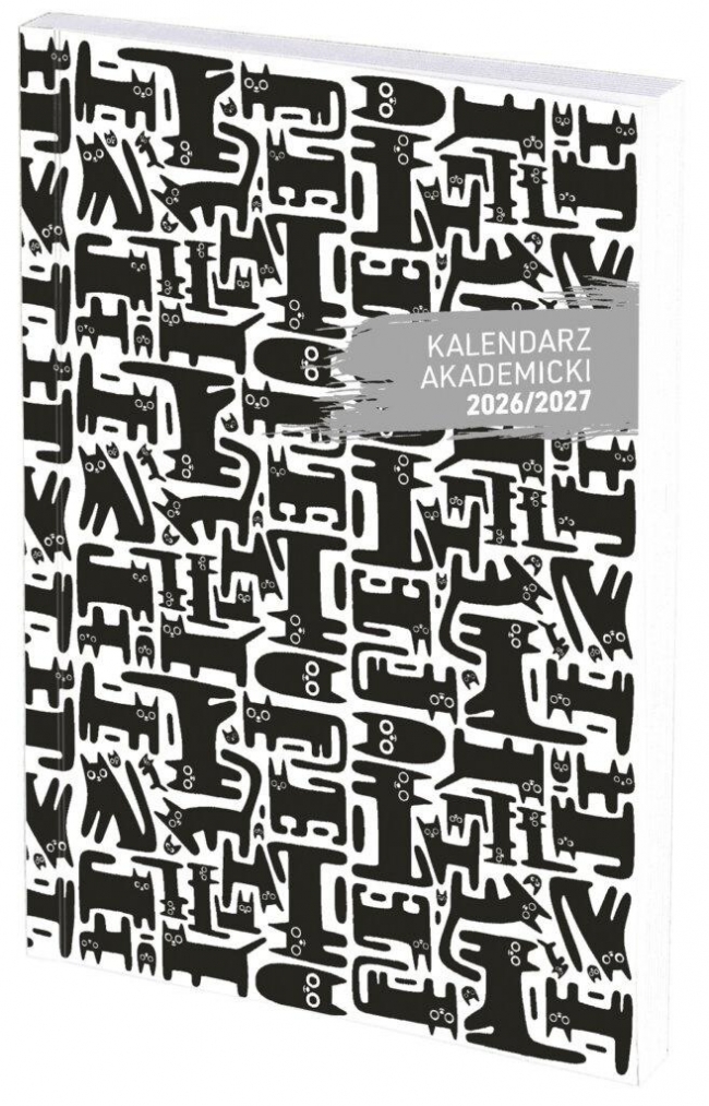 <img src='https://webimage.pl/pics/188/3/d5900009213188.jpg' style='height:440px' /> Kalendarz akad. 2026/27 A5 tygodniowy PCV Koty