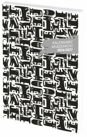 Kalendarz akad. 2026/27 A5 tygodniowy PCV Koty