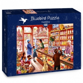 Bluebird Puzzle 1000: Wnętrze sklepu ze słodyczami (70318)