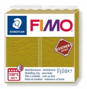 Masa Fimo Leather effect 57g oliwkowy