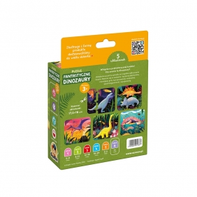 Puzzle - Fantastyczne dinozaury