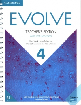 Evolve 4 Teacher's Edition with Test Generator - Chris Speck, Lynne Robertson, Deborah Shannon, Katy Simpson