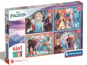 Puzzle 4w1 Super Kolor Frozen