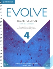 Evolve 4 Teacher's Edition with Test Generator - Speck Chris, Robertson Lynne, Simpson Katy