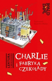 Charlie i fabryka czekolady. Lektura z opracowaniem (Uszkodzona okładka) - Roald Dahl